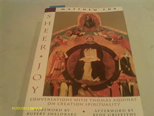 Book cover for Sheer Joy : Conversations with Thomas Aquinas on Creation Spirituality by Matthew Fox