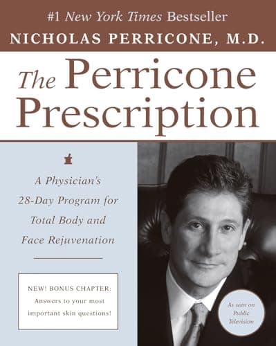 Book cover for The Perricone Prescription: A Physician's 28-Day Program for Total Body and Face Rejuvenation by Perricone M.D., Nicholas