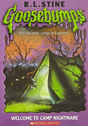 Book cover for Welcome To Camp Nightmare (Goosebumps) by R.L. Stine