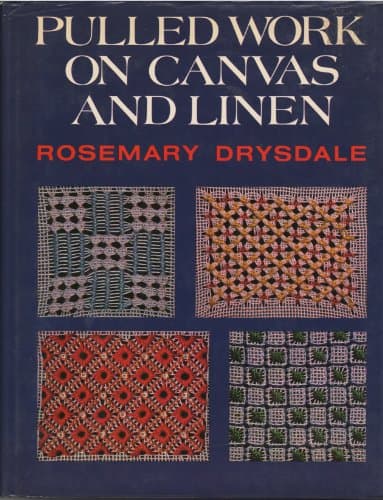 Book cover for Pulled Work on Canvas and Linen by Drysdale, Rosemary