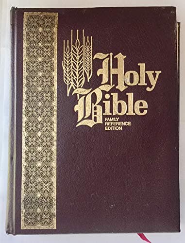 Book cover for Holy Bible King James Version Giant Print Reference Edition by Thomas Nelson