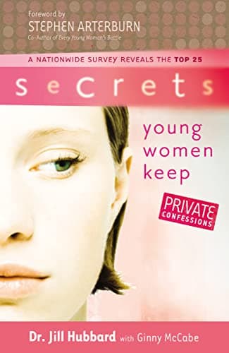 Book cover for The Secrets Young Women Keep by Jill Hubbard
