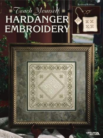 Book cover for Teach yourself Hardanger embroidery by Stockdale, Adelaide