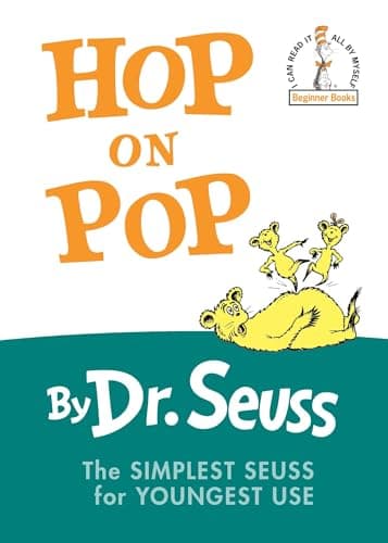 Book cover for Hop on Pop: The Simplest Seuss for Youngest Use by Dr. Seuss