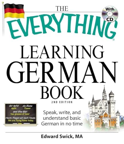 Book cover for The Everything Learning German Book: Speak, write, and understand basic German in no time (Everything® Series) by Swick, Edward