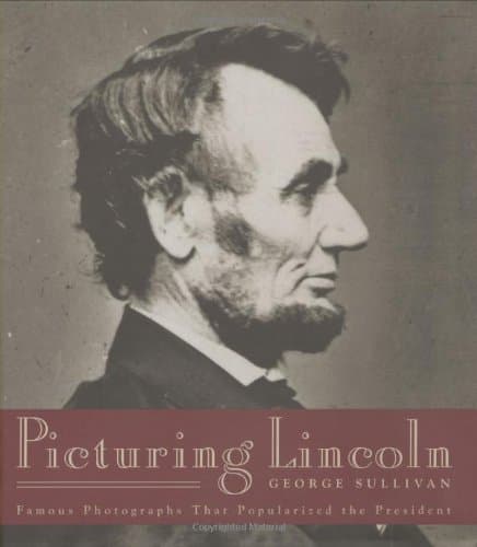 Book cover for Picturing Lincoln: Famous Photographs That Popularized the President by Sullivan, George