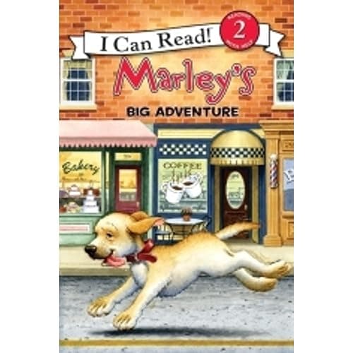 Book cover for Marley's Big Adventure (Marly / I Can Read Book 2) by Grogan, John