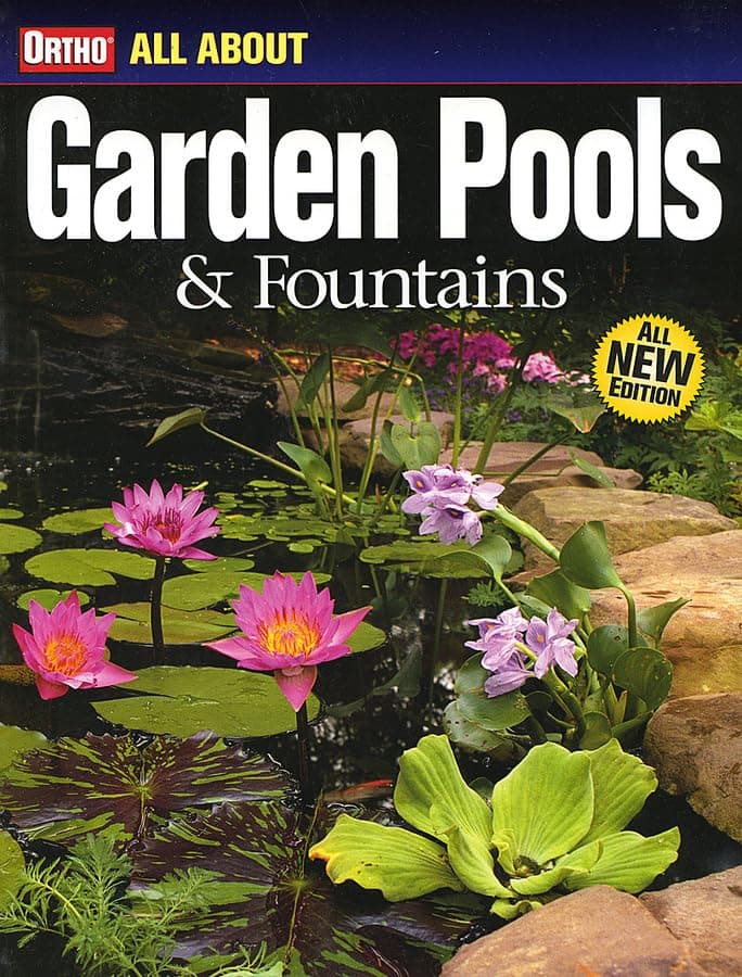 Book cover for All About Garden Pools and Fountains by Ortho
