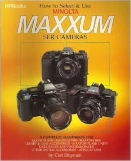 Book cover for How to Select and Use Minolta SLR Cameras by Shipman, Carl