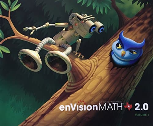 Book cover for enVision Math 2.0, Grade 1, Vol. 1, Topics 1-8 Texas by Scott Foresman