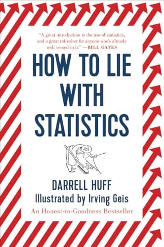 Book cover for How to Lie with Statistics by Huff, Darrell