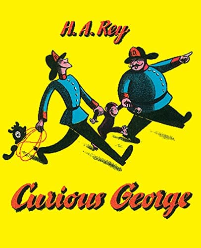 Book cover for Curious George by Rey, H. A.