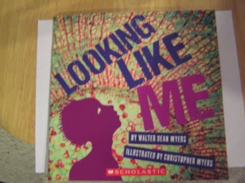 Book cover for Looking Like Me by Walter Dean Myers