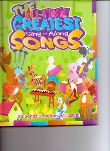 Book cover for The All-Time Greatest Sing-Along Songs by Jonas Fearon Bell