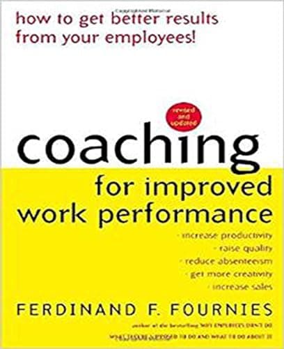 Book cover for Coaching for Improved Work Performance, Revised Edition by Fournies, Ferdinand