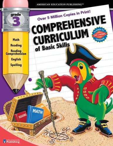 Book cover for Comprehensive Curriculum of Basic Skills Grade 3 by American Education Publishing