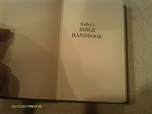 Book cover for Halley's Bible Handbook New Revised Edition by Henry H. Halley