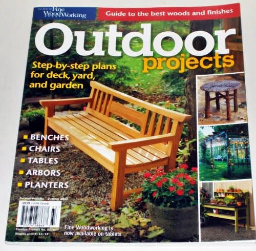 Book cover for Fine Woodworking Outdoor Projects by Asa Christiana