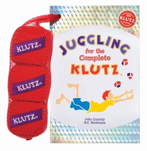 Book cover for Juggling for the Complete Klutz 5.5" Length x 2.5" Width x 8.5" Height, Red, White by Cassidy, John