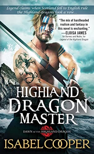 Book cover for Highland Dragon Master (Dawn of the Highland Dragon, 3) by Cooper, Isabel