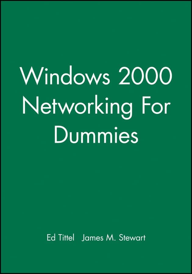 Book cover for Windows 2000 Networking for Dummies (For Dummies Series) by Tittel, Ed