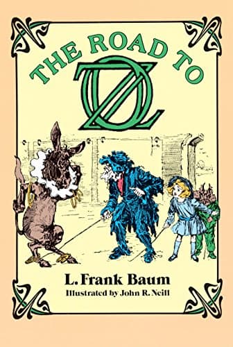Book cover for The Road to Oz (Dover Children's Classics) by L. Frank Baum