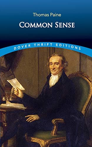Book cover for Common Sense (Dover Thrift Editions) (Dover Thrift Editions: Political Science) by Thomas Paine