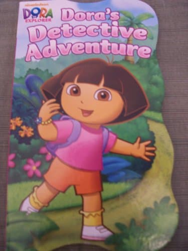 Book cover for Dora's Detective Adventure (Dora the Explorer) by Nickelodeon Publishing
