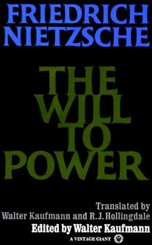Book cover for The Will to Power by Friedrich Nietzsche