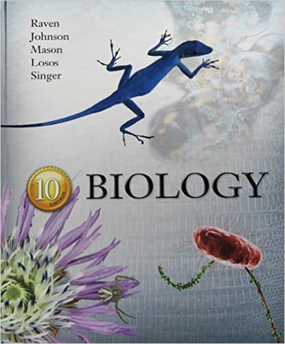 Book cover for Biology 10th Edition, Raven, Johnson, Mason, Losos, and Singer by Peter H. Raven