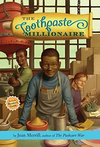 Book cover for The Toothpaste Millionaire by Merrill, Jean