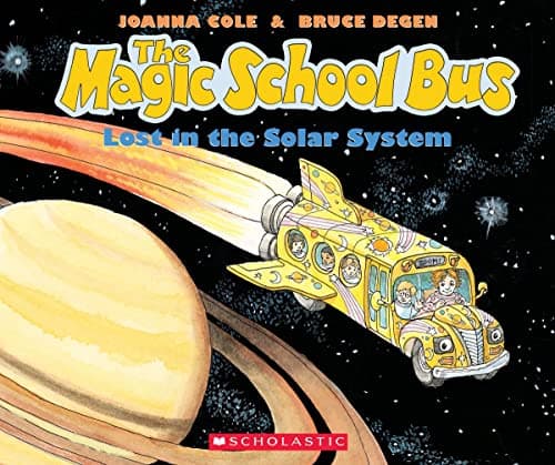 Book cover for The Magic School Bus Lost in the Solar System by Joanna Cole