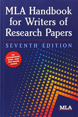 Book cover for MLA Handbook for Writers of Research Papers, 7th Edition by Gibaldi, Joseph
