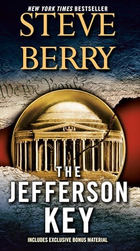 Book cover for The Jefferson Key (with bonus short story The Devil's Gold): A Novel (Cotton Malone) by Berry, Steve