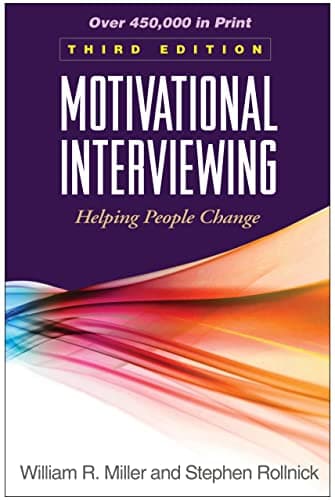 Book cover for Motivational Interviewing: Helping People Change, 3rd Edition (Applications of Motivational Interviewing Series) by William R. Miller