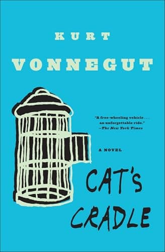 Book cover for Cat's Cradle: A Novel by Kurt Vonnegut