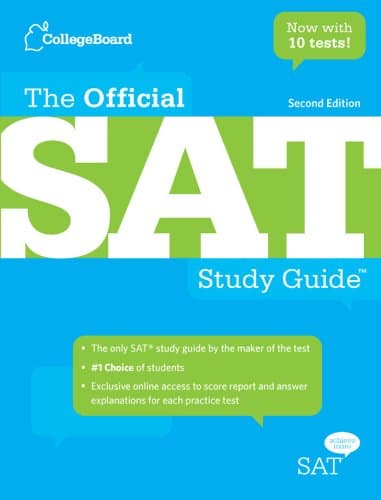 Book cover for The Official SAT Study Guide by The College Board