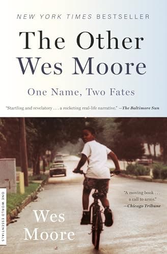 Book cover for The Other Wes Moore: One Name, Two Fates by Moore, Wes