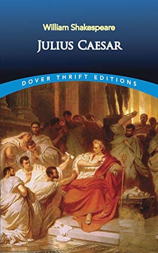 Book cover for Julius Caesar (Dover Thrift Editions: Plays) by Shakespeare, William