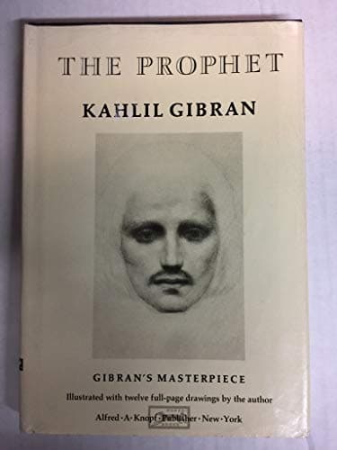 Book cover for By Kahlil Gibran - The Prophet (Kahlil Gibran Pocket Library) (1966-03-27) [Hardcover] by Kahlil Gibran