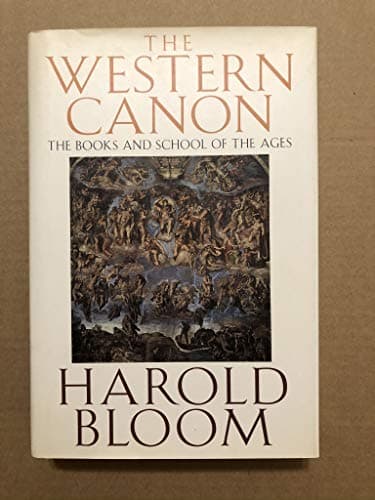 Book cover for The Western Canon: The Books and School of the Ages by Bloom, Harold