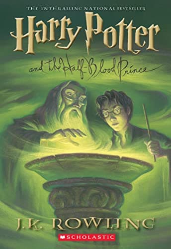 Book cover for Harry Potter and the Half-Blood Prince (Book 6) by Rowling, J.K.