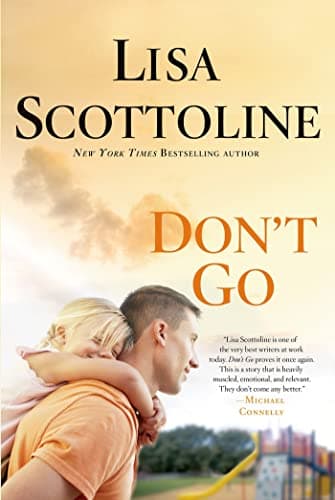 Book cover for Don't Go by Lisa Scottoline