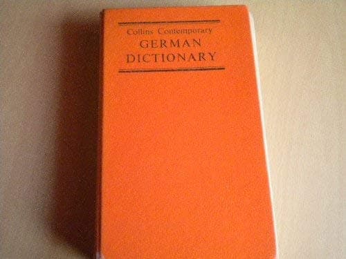 Book cover for Contemporary German-English, English-German Dictionary by J.M. Clark