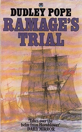 Book cover for Ramage's Trial by Pope, Dudley