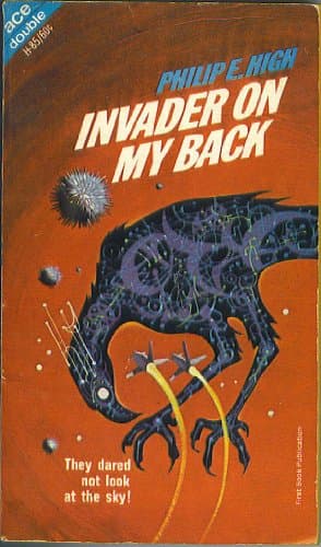 Book cover for Destination Saturn/Invader On My Back by Grinnell, David (Donald A. Wollheim) and Carter, Lin / Philip E. High
