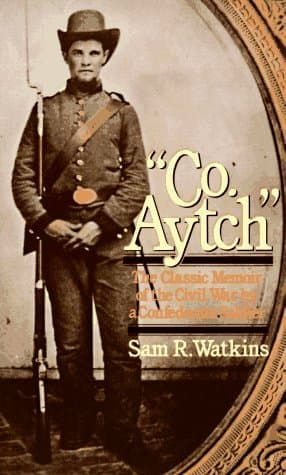 Book cover for Co. Aytch : The Classic Memoir of the Civil War By a Confederate Soldier by Sam R. Watkins