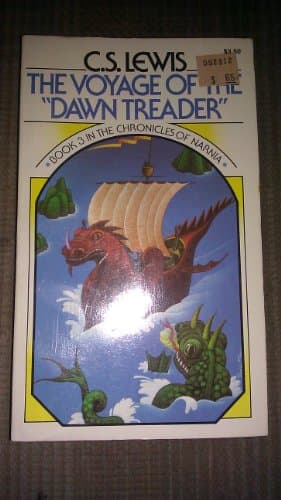 Book cover for The Voyage of the "Dawn Treader" (Chronicles of Narnia, Book 3) by lewis, c
