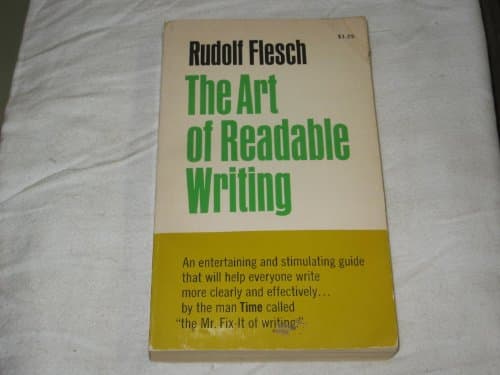 Book cover for Art of Readable Writing by Flesch