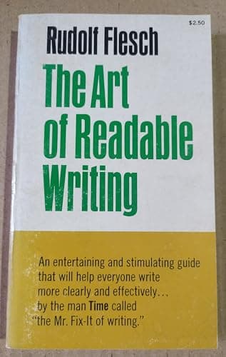 Book cover for The Art of Readable Writing by Flesch, Rudolf